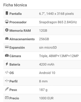 Oppo Find X2 256GB Negro