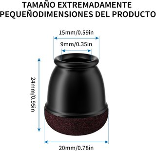 Fundas protectoras patas silla fieltro