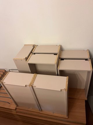 Vestidor modular de madera