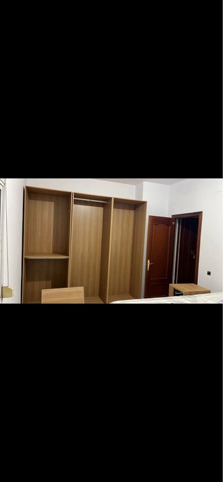 Vestidor modular de madera
