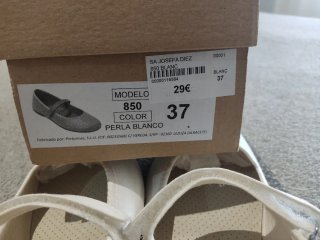 Zapatos Condiz Comunión Blancos Niña