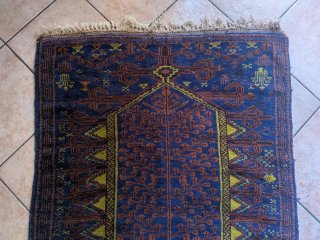 Tappeto persiano vintage arredamento boho-etnico