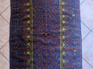 Tappeto persiano vintage arredamento boho-etnico