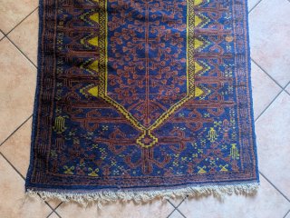 Tappeto persiano vintage arredamento boho-etnico