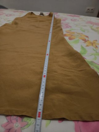 Vestido marrón mujer