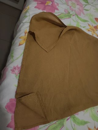 Vestido marrón mujer