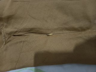 Vestido marrón mujer