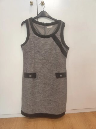 Abito vintage grigio