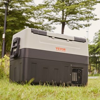 Frigorifero Congelatore Portatile per Auto Compressore 45.4 L Doppia Zona per Auto e Casa