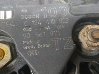 Opel 453243 alternador 90561971 astra g berlina