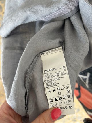 Camicia uomo grigia