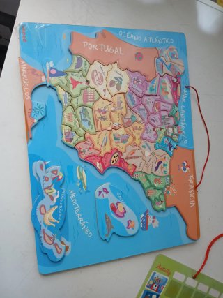 Mapa de España Magnético Educativo