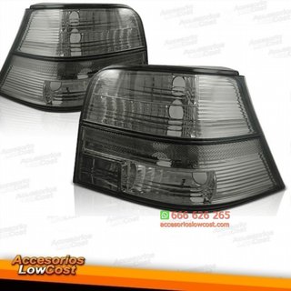 PILOTOS TRASEROS AHUMADOS PARA VW GOLF 4, 97-03,