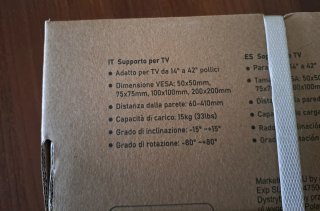 Soporte Pared TV Kmt Tools 14-42 Max 15KG