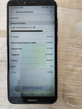 Móvil Huawei Negro