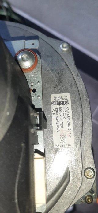 Ventilador Caldera ACV