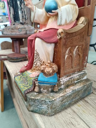 Escultura Cristo Sagrado Corazón