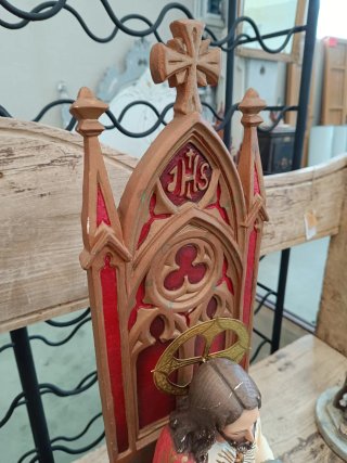 Escultura Cristo Sagrado Corazón