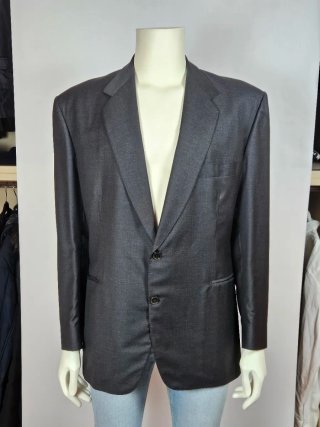 Giacca Ungaro Paris Loro Piana Tasmanian Grigia