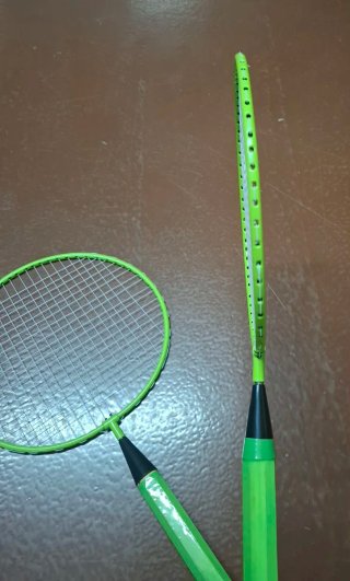 Conjunto de 2 raquetas de batmintón para niños