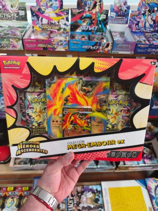 Caja Pokémon Mega Emboar EX