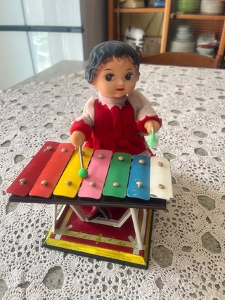 Giocattolo Vintage Anni '60 - Xilofono Bambina