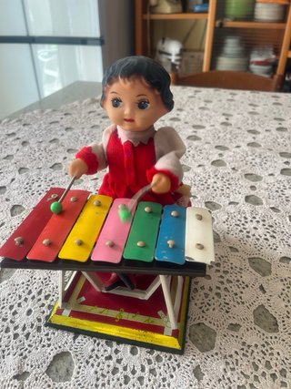 Giocattolo Vintage Anni '60 - Xilofono Bambina