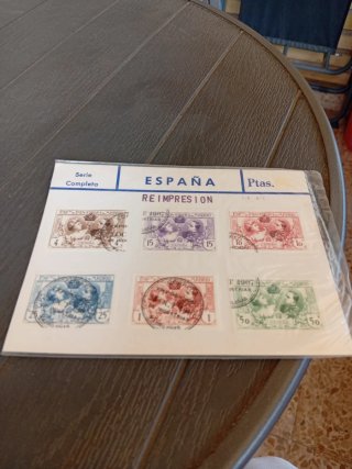 Lote Sellos España Serie Completa