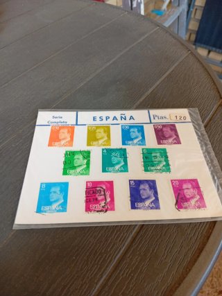 Lote Sellos España Serie Completa