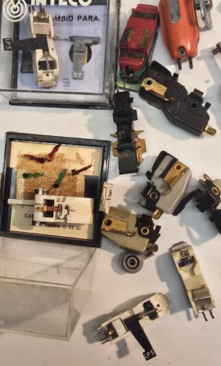 Lote Cápsulas Agujas Tocadiscos Inteco