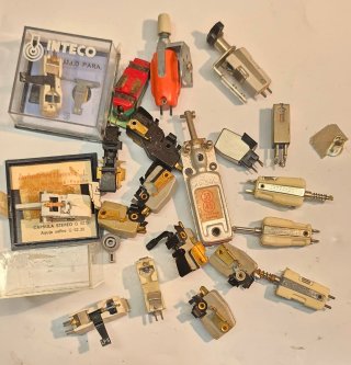 Lote Cápsulas Agujas Tocadiscos Inteco