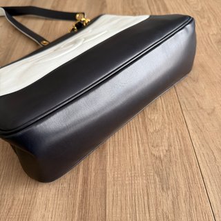 Borsa a spalla CHANEL Vintage Bicolor Lambskin