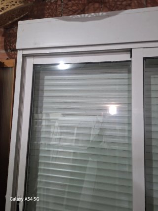 Dos Balconeras aluminio 150x228y 223 doble cristal