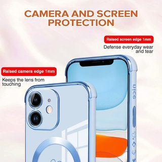 Funda magnética silicona con cadena colgante