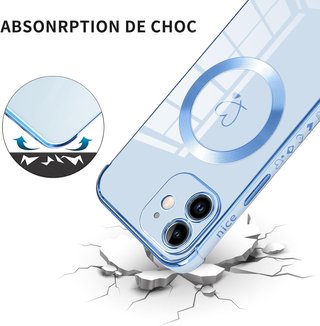 Funda magnética silicona con cadena colgante