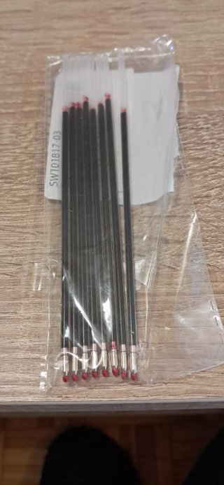 Recambios Tinta Roja Bolígrafo (Pack 10)