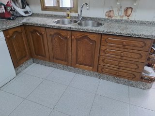 Muebles de cocina de madera (12 piezas)