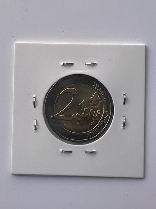 Moneda 2 euros Letonia 2022 Conmemorativa erasmus