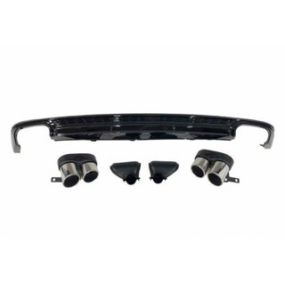 Difusor Trasero Audi A6 / A6 Avant C8 Look S6