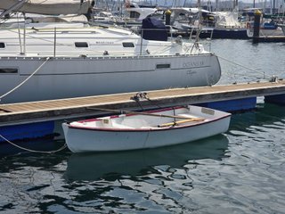Bote auxiliar rígido desmontable 2 piezas