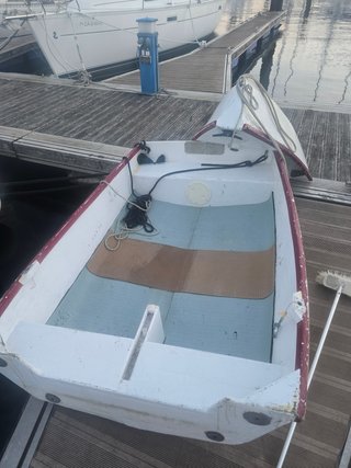Bote auxiliar rígido desmontable 2 piezas