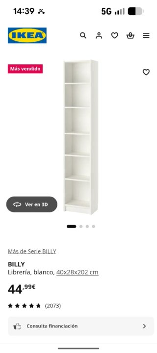 Libreria Billy. IKEA. 2 librerie in buone condizioni