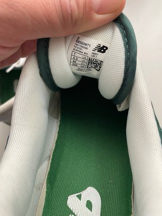 Zapatillas New Balance 550 Blancas y Verdes