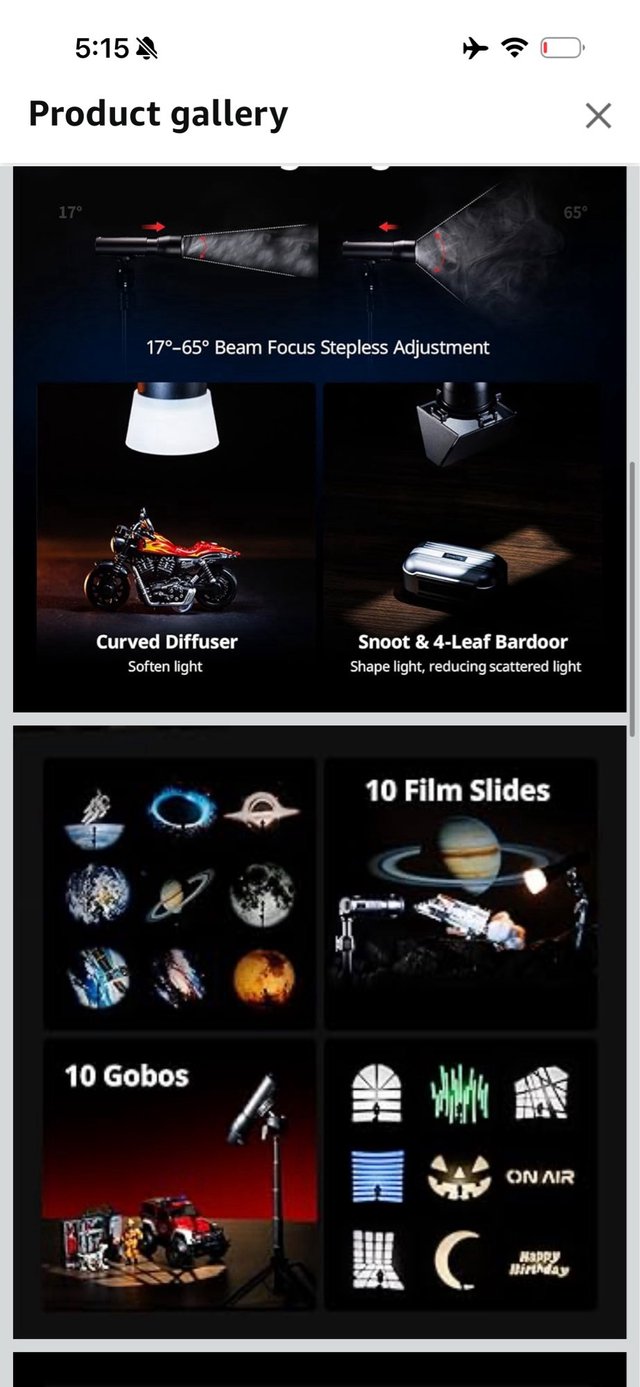 SMALLRIG Portable RF 05B LED Flashlight for Photog