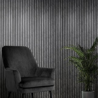 Paneles madera acústicos decorativos pared