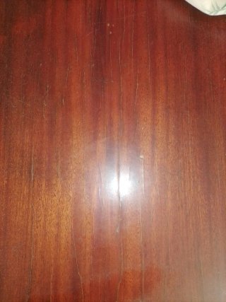 Mueble comedor madera y cristal