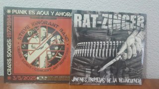Rat-Zinger y Maniática - Vinilos Punk