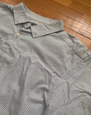 Camisa de Rayas Azules Primark