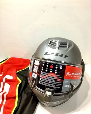Casco Ls2 FF906 Advant Titanium Mate Talla S
