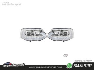 FAROS DELANTEROS LUZ DIURNA TUBE LIGHT PARA VOLKSWAGEN TRANSPORTER T5 2010-2015